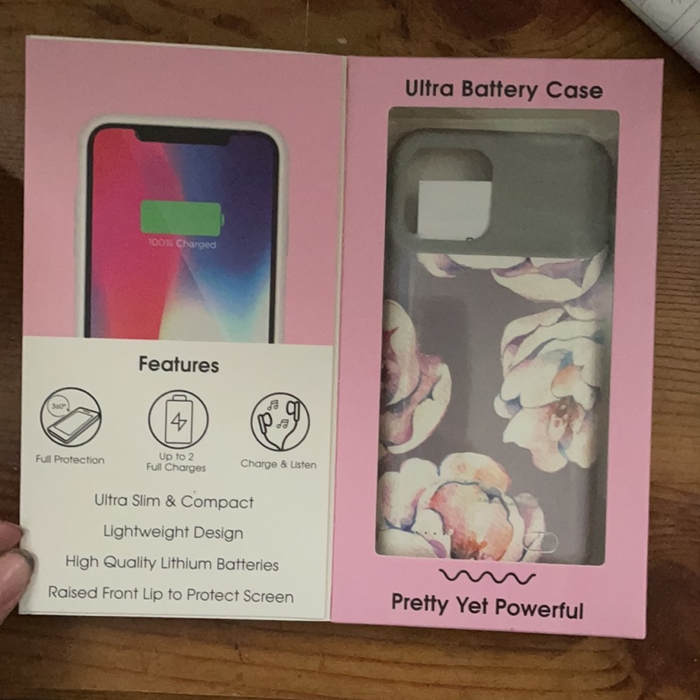 LuxyLemon Sweet Blossoms Charging Case iPhone 12